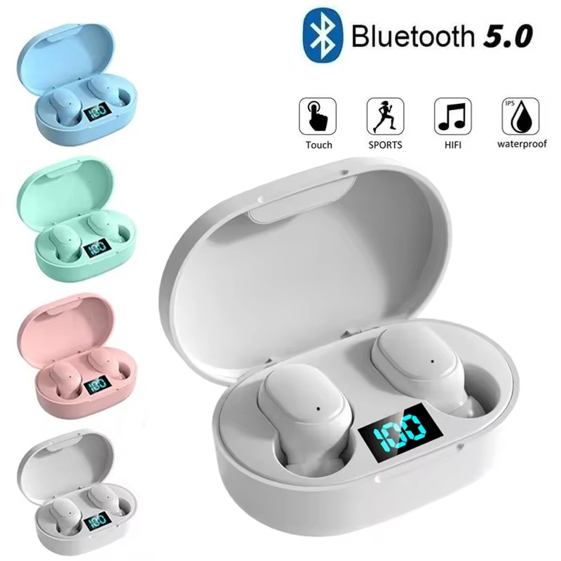 Wireless Earbuds Tws - A6S TWS Earphone Headset Bluetooth Nirkabel