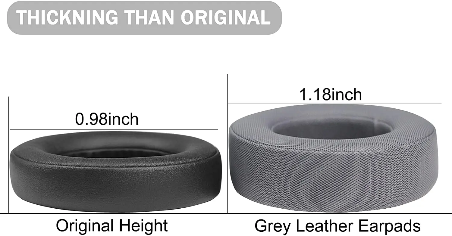 Gaming Headset Rgb - Busa memori yang lebih tebal untuk