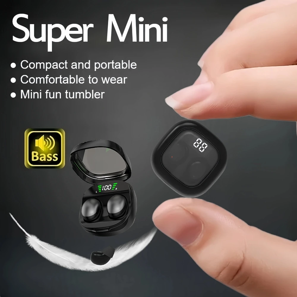 Wireless Earbuds Tws - Headphone Bluetooth Nirkabel Mini Sleep TWS