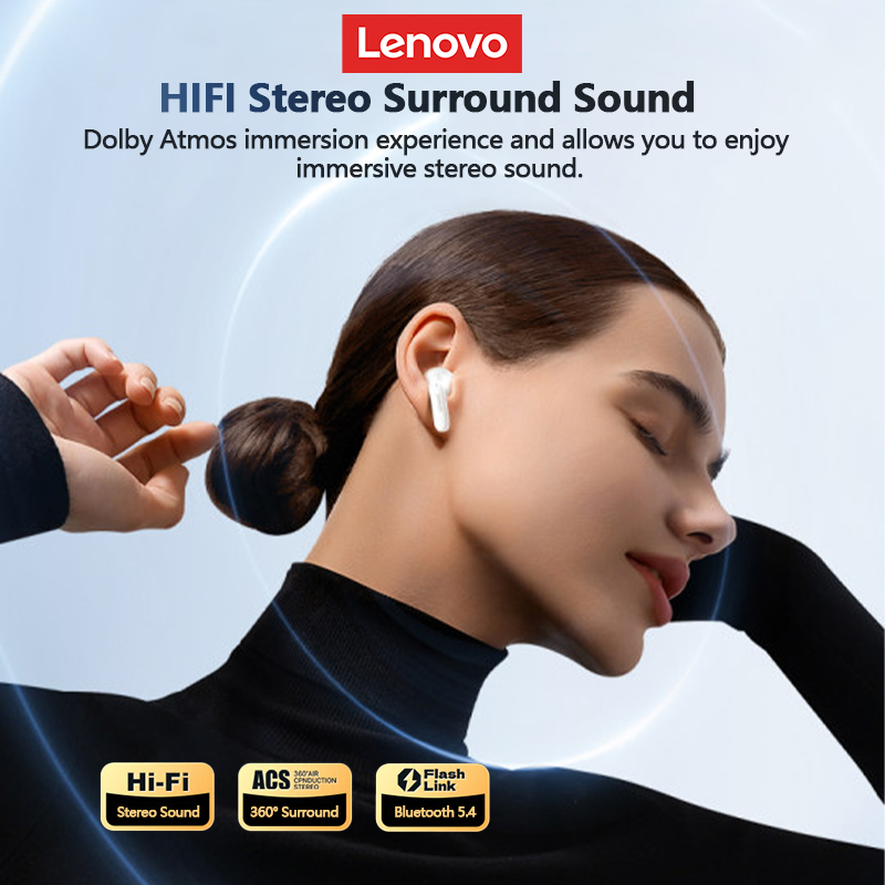 Earbud Bluetooth Nirkabel Leno - Noise Cancelling Headphone ulasan dan harga