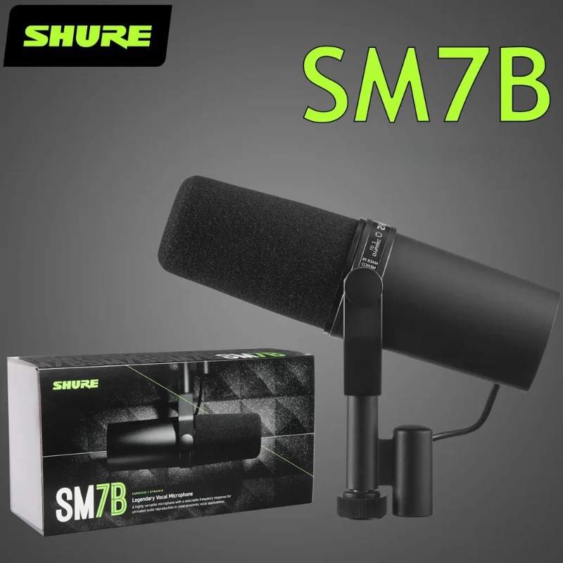 Mikrofon Shure SM7B Sm7b Mikro - Shure Mic Sm7B ulasan dan harga
