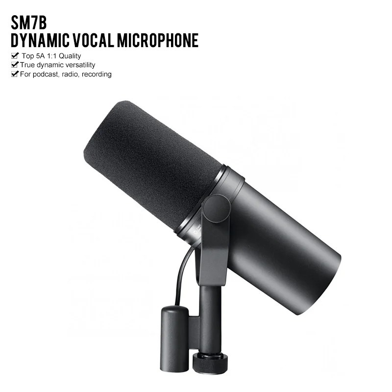 Mikrofon Shure SM7B Sm7b Mikro - Shure Mic Sm7B ulasan dan harga