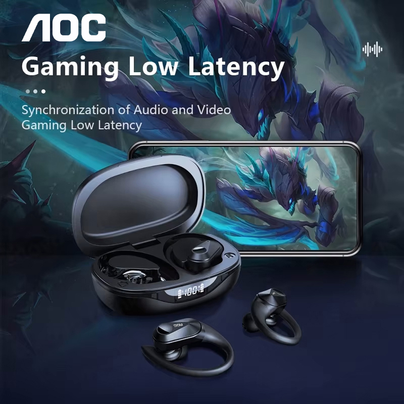 Pilihan AOC Headset Olahraga N - Usb C Earphone ulasan dan harga