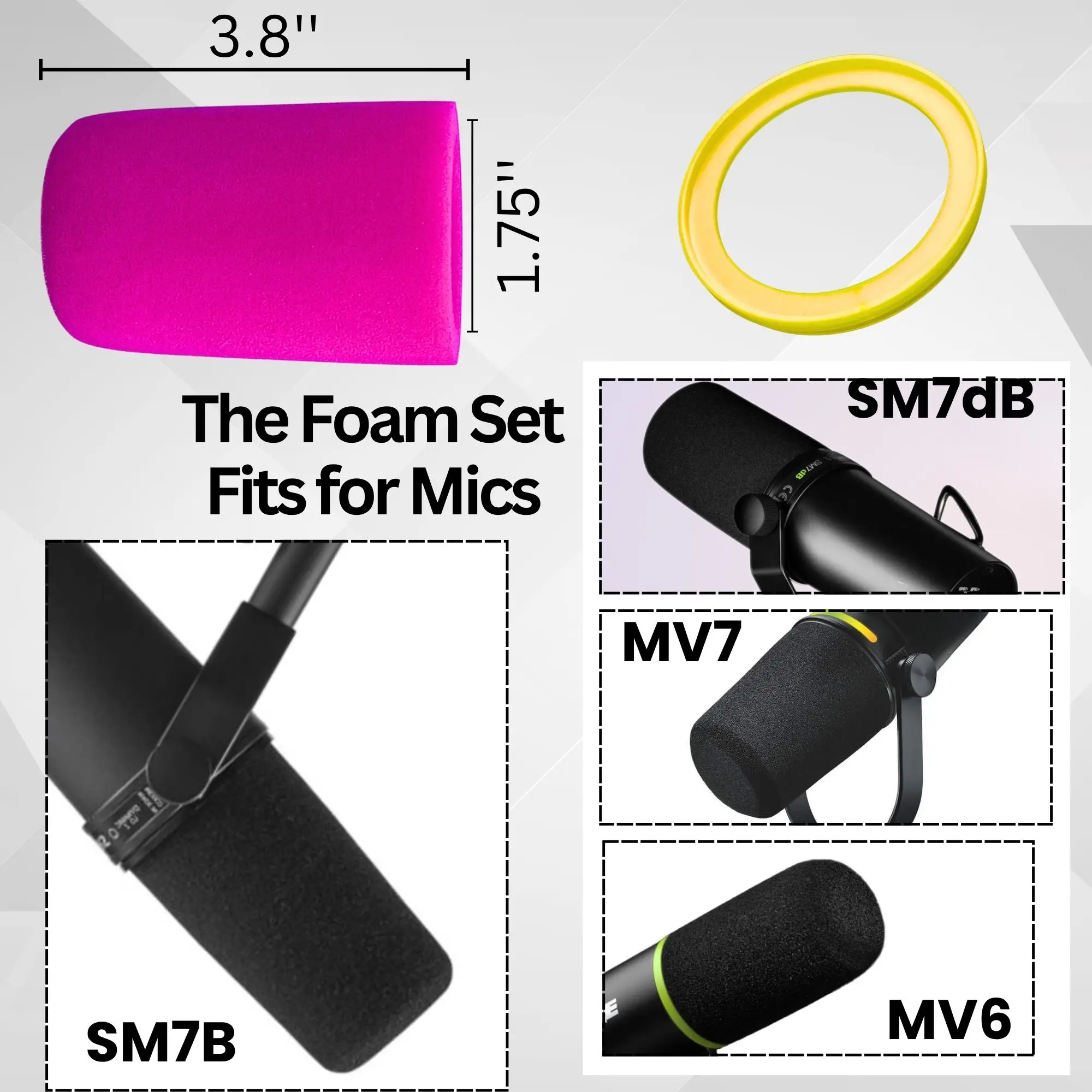 Pelindung Angin dan Sponage SM - Shure Mic Sm7B ulasan dan harga